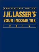 J.K. Lasser´s Your Income Tax Professional Edition 2015