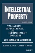 Intellectual Property, Valuation Exploration and Infringement Damages: 2015 Cumulative Supplement