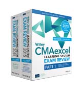 Wiley CMAexcel Learning System Exam Review 2015 + Test Bank: Complete Set