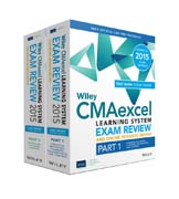 Wiley CMAexcel Learning System Exam Review and Online Intensive Review 2015 + Test Bank: Complete Set