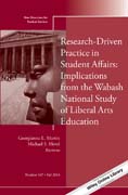 Research-Driven Practice in Student Affairs: New Directions for Student Services, Number 147