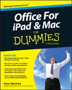 Office for iPad and Mac For Dummies?