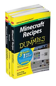 Minecraft For Dummies Collection, 3-Book Bundle