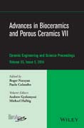 Advances in Bioceramics and Porous Ceramics VII: Ceramic Engineering and Science Proceedings, Volume 35 Issue 5
