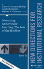 Measuring Cocurricular Learning: New Directions for Institutional Research, Number 164