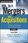 Mergers and Acquisitions: A Step–by–Step Legal and Practical Guide +Website