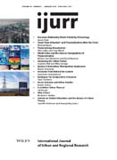 International Journal of Urban and Regional Research, Volume 40, Number 1