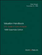 Valuation Handbook: U.S. Guide to Cost of Capital 1999