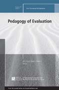 Pedagogy of Evaluation: New Directions for Evaluation, Number 155