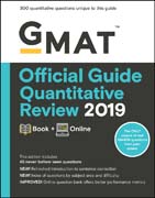 GMAT Official Guide 2019 Quantitative Review: Book + Online