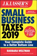 J.K. Lasser´s Small Business Taxes 2019: Your Complete Guide to a Better Bottom Line