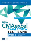 Wiley CMAexcel Learning System Exam Review 2019, Part 1: Financial Planning, Performance and Control Set (1–year access)