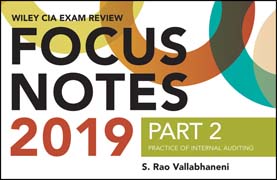 Wiley CIAexcel Exam Review Focus Notes 2019, Part 2: Practice of Internal Auditing