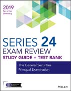 Wiley FINRA Series 24 Exam Review 2019