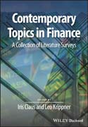 Contemporary Topics in Finance: A Collection of Literature Surveys