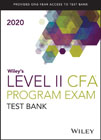 Wiley´s Level II CFA Program Study Guide + Test Bank 2020