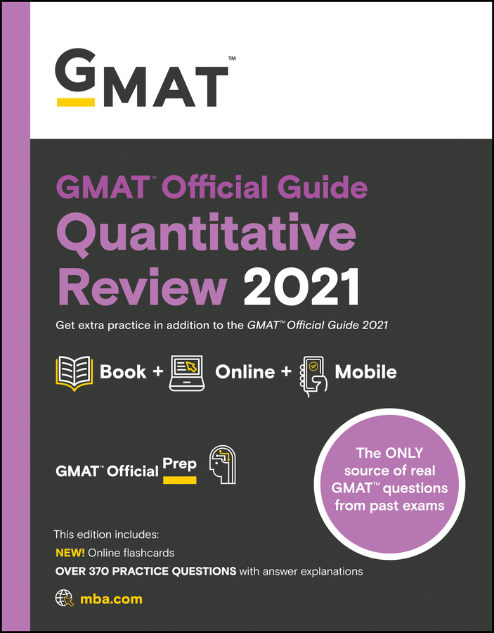 GMAT Official Guide 2021 Quantitative Review: Book + Online