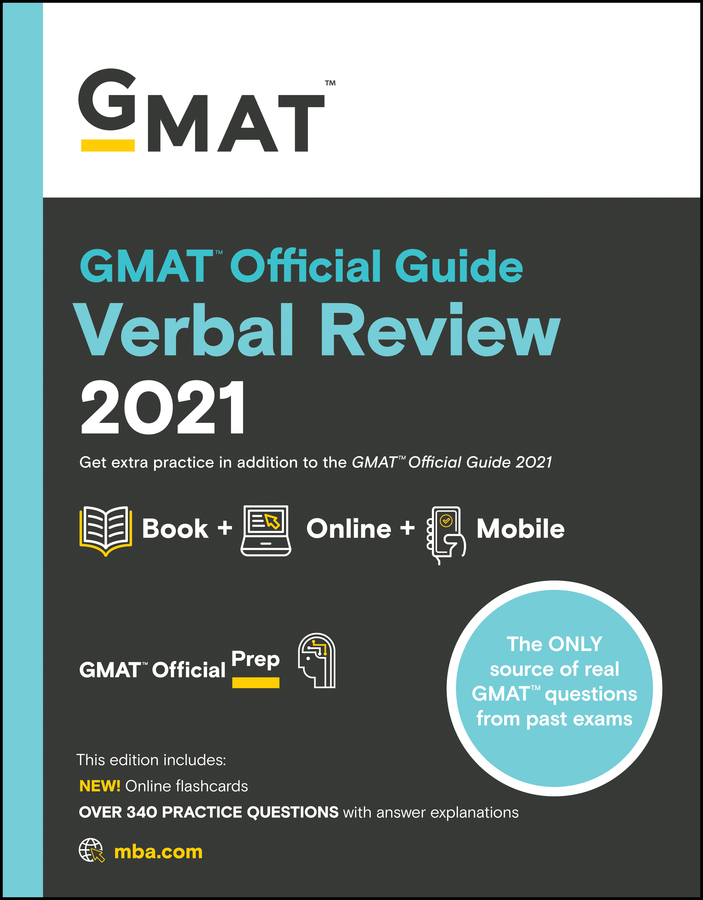 GMAT Official Guide 2021 Verbal Review: Book + Online