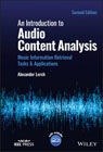 An Introduction to Audio Content Analysis: Music I nformation Retrieval Tasks & Applications