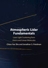 Atmospheric Lidar Fundamentals: Laser Light Scattering from Atoms and Linear Molecules