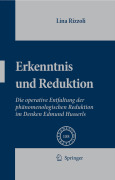 Erkenntnis und reduktion: die operative entfaltung der phänomenologischen reduktion im denken Edmund Husserl