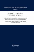 Charity law & social policy: national and international perspectives on the functions of the law relating to charities