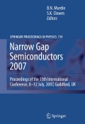 Narrow gap semiconductors 2007: Proceedings of the 13th international conference, 8-12 july, 2007, Guildford, UK