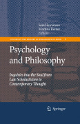 Psychology and philosophy: inquiries into the soul from late scholasticism to contemporary thought