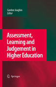 Assessment, learning and judgement in higher education