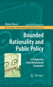 Bounded rationality and public policy: a perspective from behavioural economics