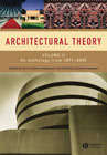 Architectural theory v. II An anthology from 1871 to 2005