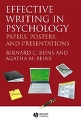 Effective writing in psychology: papers, posters, and presentations