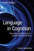 Language in cognition: uncovering mental structures and the rules behind them