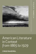 American literature in context from 1865 to 1929
