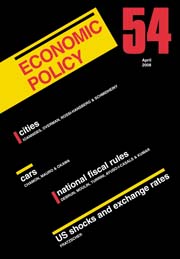 Economic policy n. 54 A european forum