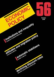 Economic policy 56: a european forum
