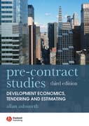 Pre-contract studies: development economics, tendering and estimating