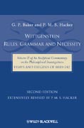 Wittgenstein: rules, grammar and necessity : volume II of an analytical commentary on the philosophical investigations Essays and exegesis 185-242