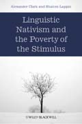Linguistic nativism and the poverty of the stimulus
