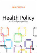 Health policy: a critical perspective
