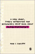 A very short, fairly interesting and reasonably cheap bok about studying management