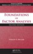 Foundations of factor analysis
