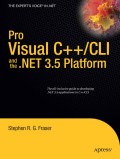 Pro visual c++/CLI and the.Net 3.5 platform