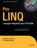 Pro LINQ: language integrated query in VB 2008
