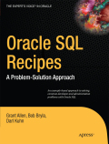 Oracle SQL recipes: a problem-solution approach