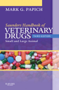 Saunders handbook of veterinary drugs: small and large animal: text and veterinary consult package