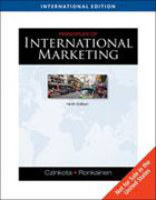 Principles of international marketing: international edition (with InfoTrac)