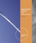 Single variable calculus: early transcendentals, international edition