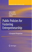 Public policies for fostering entrepreneurship: a european perspective