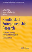 Handbook of entrepreneurship research: an interdisciplinary survey and introduction
